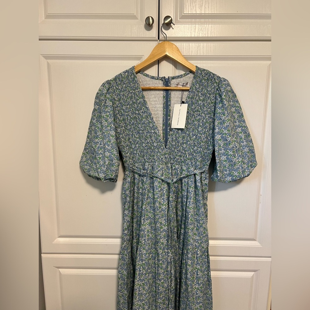Faithfull The Brand Renata Midi Dress In La Guardia Floral - New with Tags - Picture 8 of 13